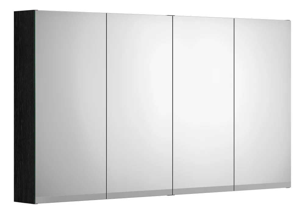 Gustavsberg Artic Spegelskåp 120 cm, svart
