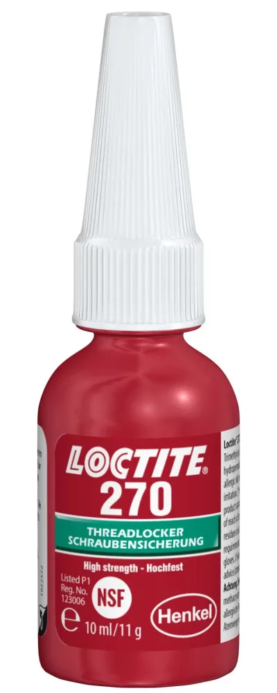 Loctite 270 Gänglåsning hög styrka 50 ml