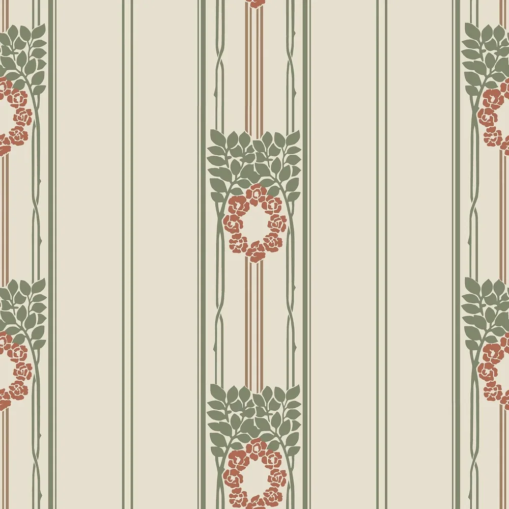 Duro Ramsjö 697-02 Tapet Gammalsvenska QuickUp Beige - Bild 2