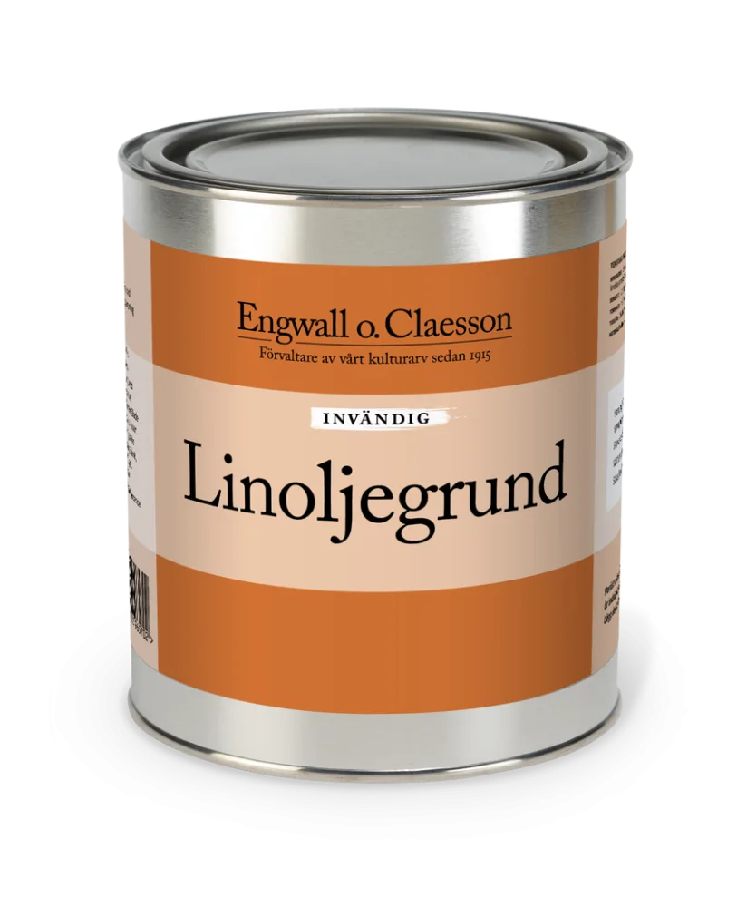 Linoljefärg invändig Grund 5 L Vit