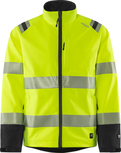 JACKA 4647 GSTP GREEN GUL L VARSELGUL/SVART