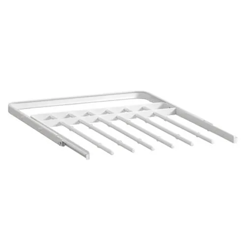 Elfa 266110 Byxhängare utdragbar, vit