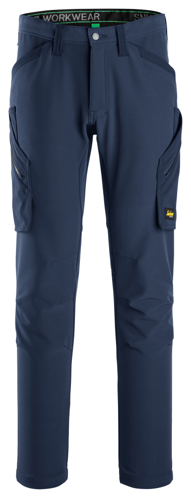 ARBETSBYXA SNICKERS WORKWEAR STR FW -KNÄ, MARINBLÅ STL 44
