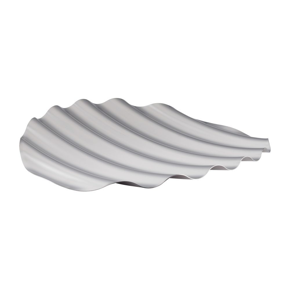 Wave bricka Ø50 cm, Rostfritt stål