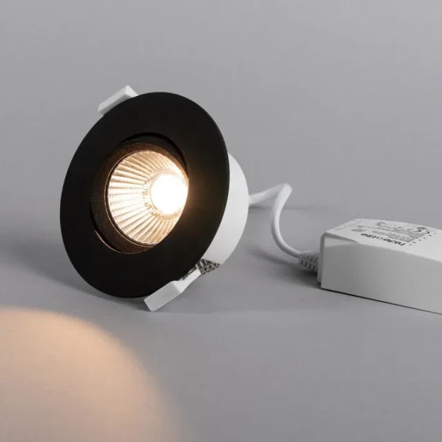 Hide-a-Lite Optic Quick Downlight svart 4000 K