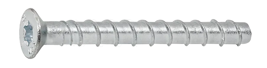 Sormat S-CSA+ CS FZB Betongskruv 6X50/10/15, T30, 100 st 6×50 mm – fixtur 10–15 mm