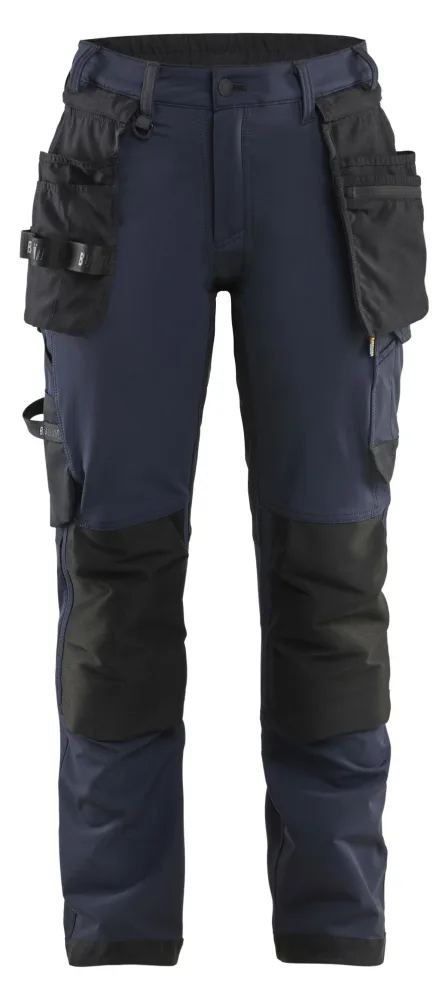 Blåkläder 712116458699D20 Arbetsbyxa marinblå/svart Marinblå/svart