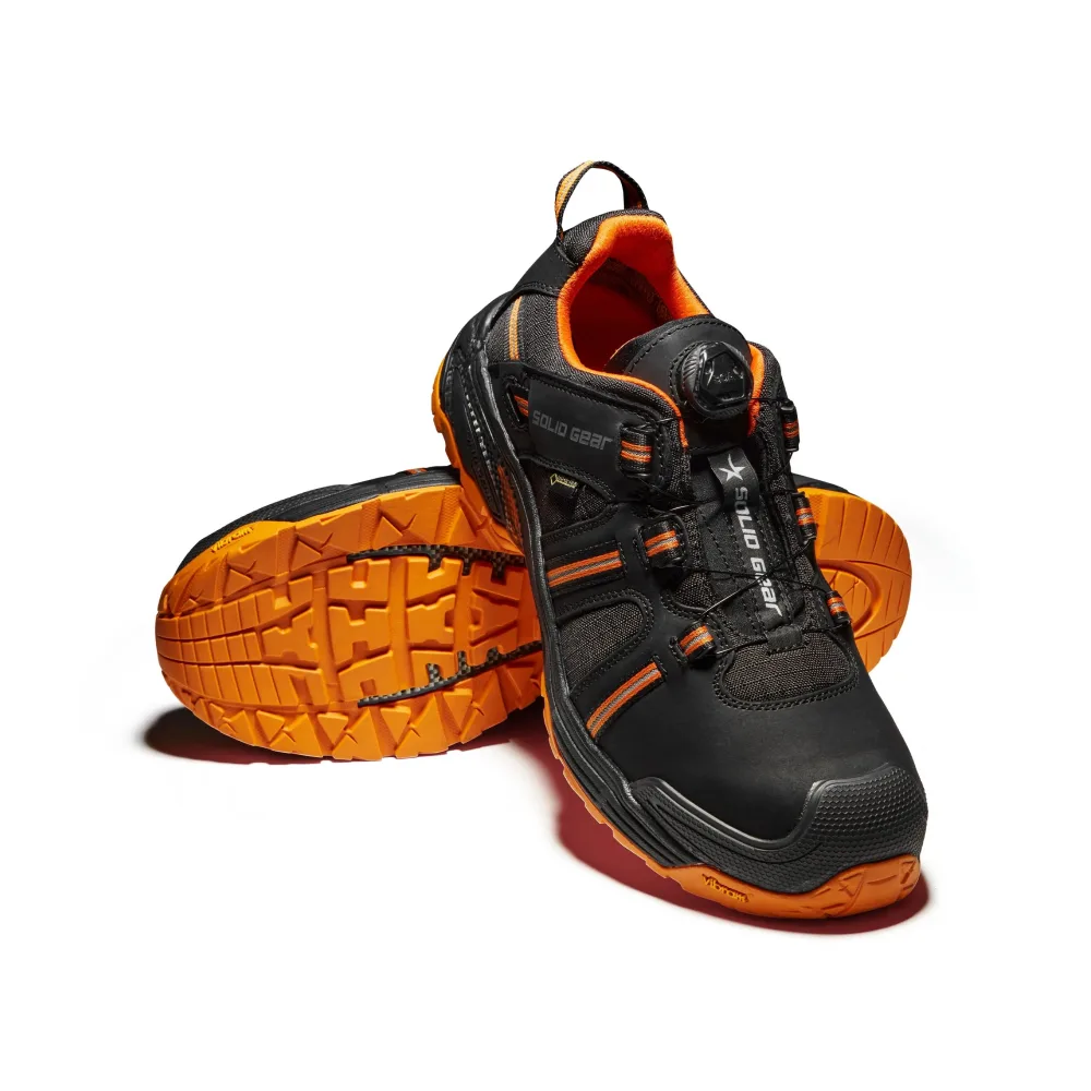 Solid Gear Hydra Skyddssko GTX, svart/orange, glasfiberhätta 44