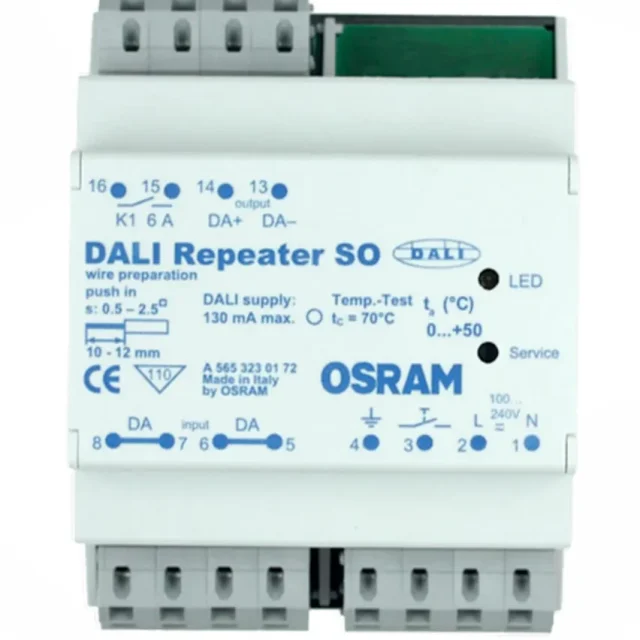 Osram DALI Repeater SO Repeater för ljusstyrning