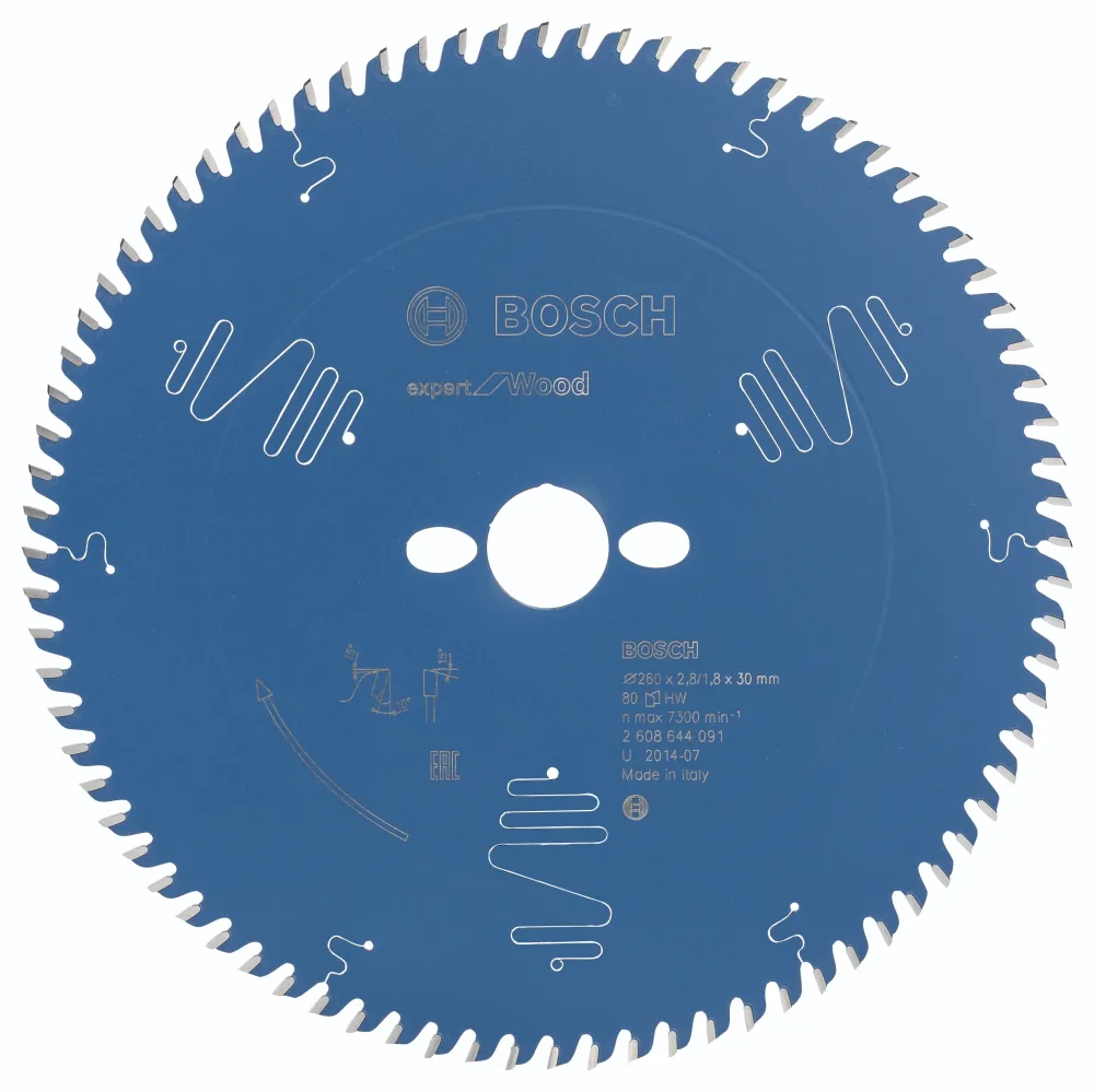 Bosch Expert for Wood Cirkelsågklinga 254x2.4x30mm, 32T - Bild 2