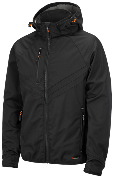 JACKA 2032P L.BRADOR SVART XL