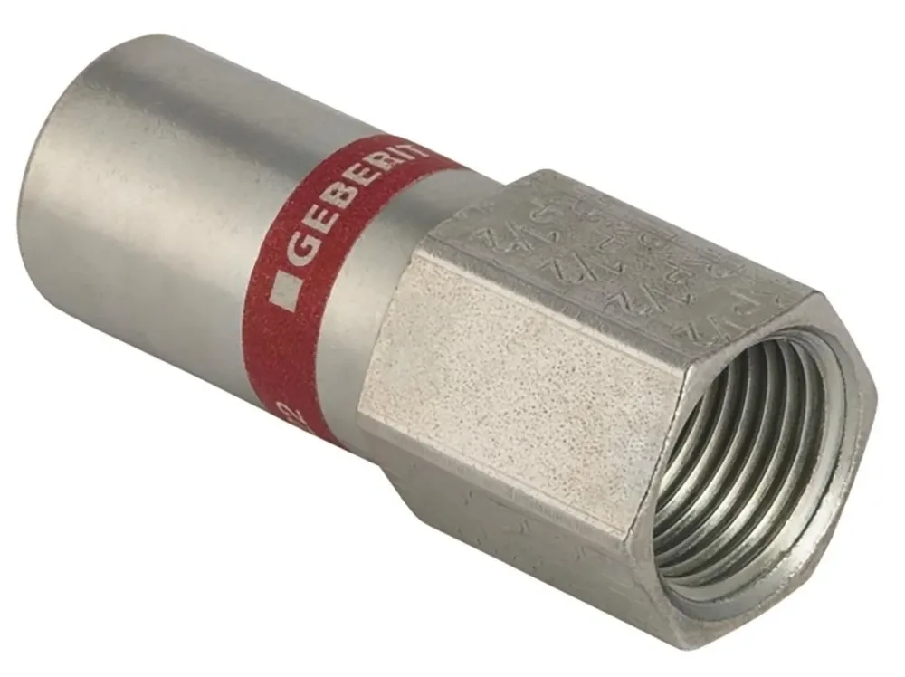 Geberit 1551039 Övergångsnippel inv. gänga, slätända 22 x 20 mm - Bild 2