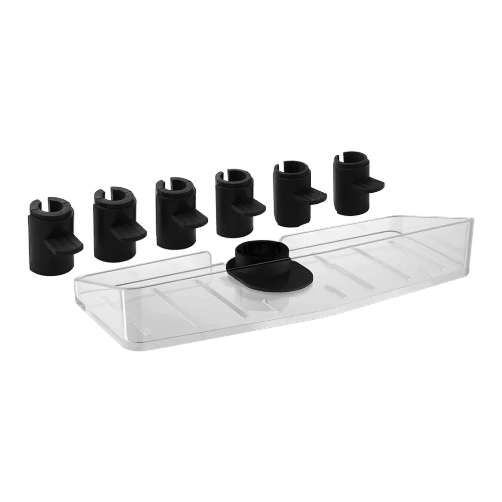 DIVELLO Multi Ø18-25 Hylla för duschstång, Ø 18-25 mm Klar