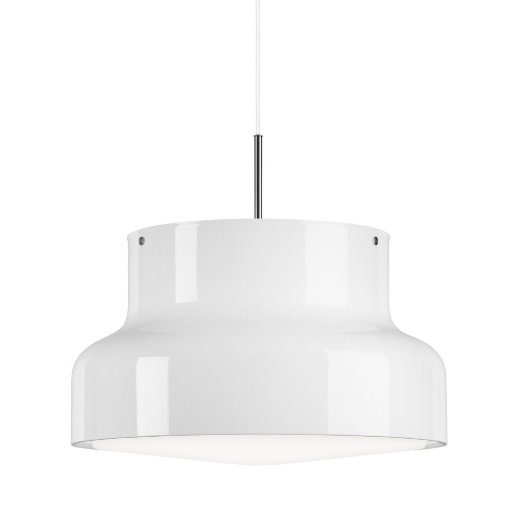 Bumling lampa 400 mm, vit