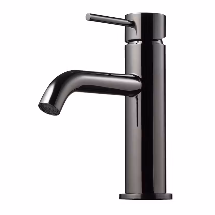 Tvättställsblandare Tapwell EVO EVM 072 Black Chrome, Vattenanslutning: Ø10 mm