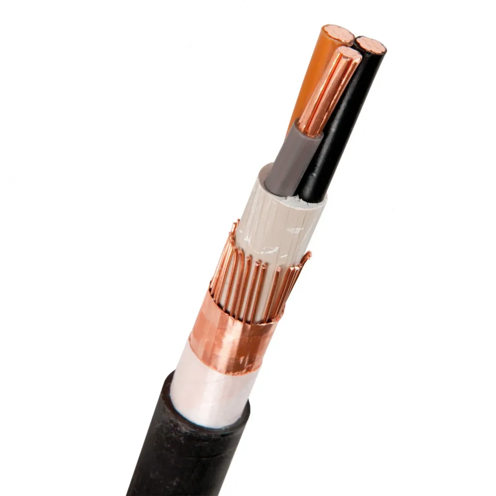 Nexans 15143398-201-00 Jordkabel FXQJ EMC, 1kV, svart, 1 m 4x6/6 mm² - Bild 2
