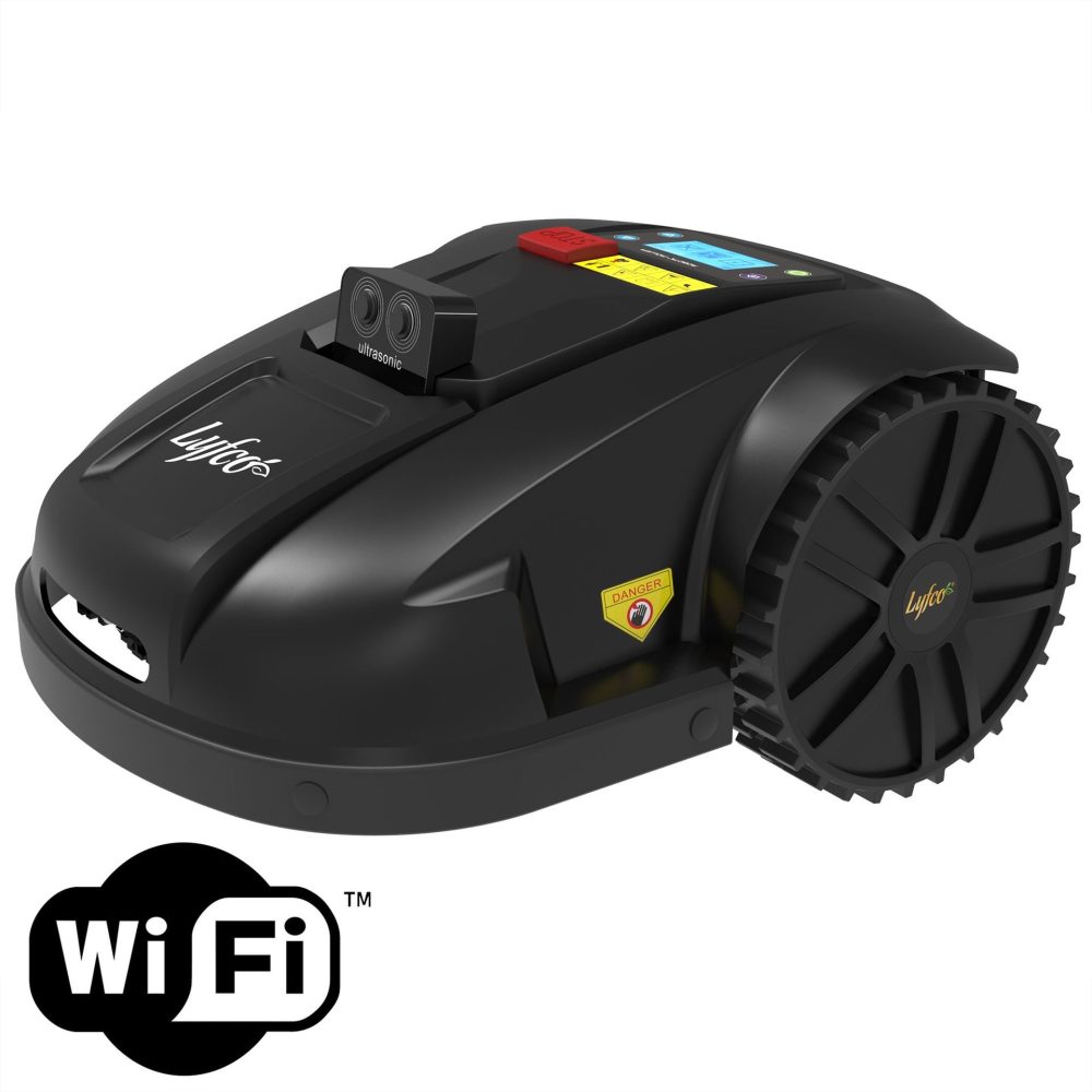 Robotgräsklippare 1800m² | Ultraljudssensorer | Lyfco E1820-2 WiFi