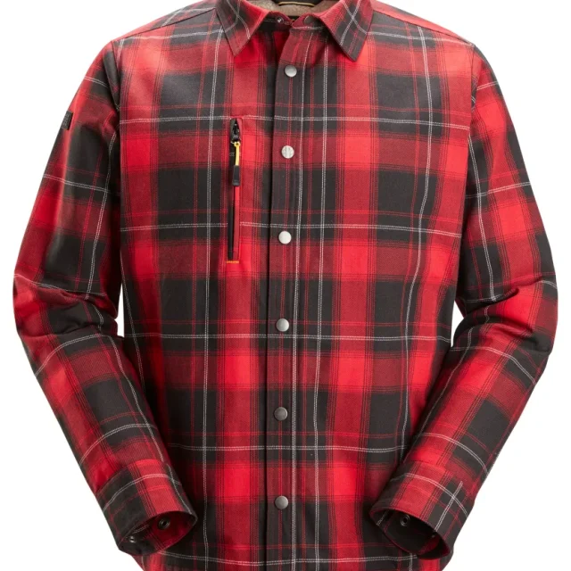 Snickers Workwear 8522-1604 Skjorta röd/svart S