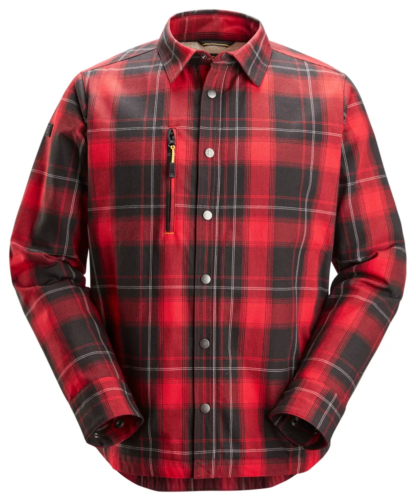 Snickers Workwear 8522-3104 Skjorta khakigrön/brun M