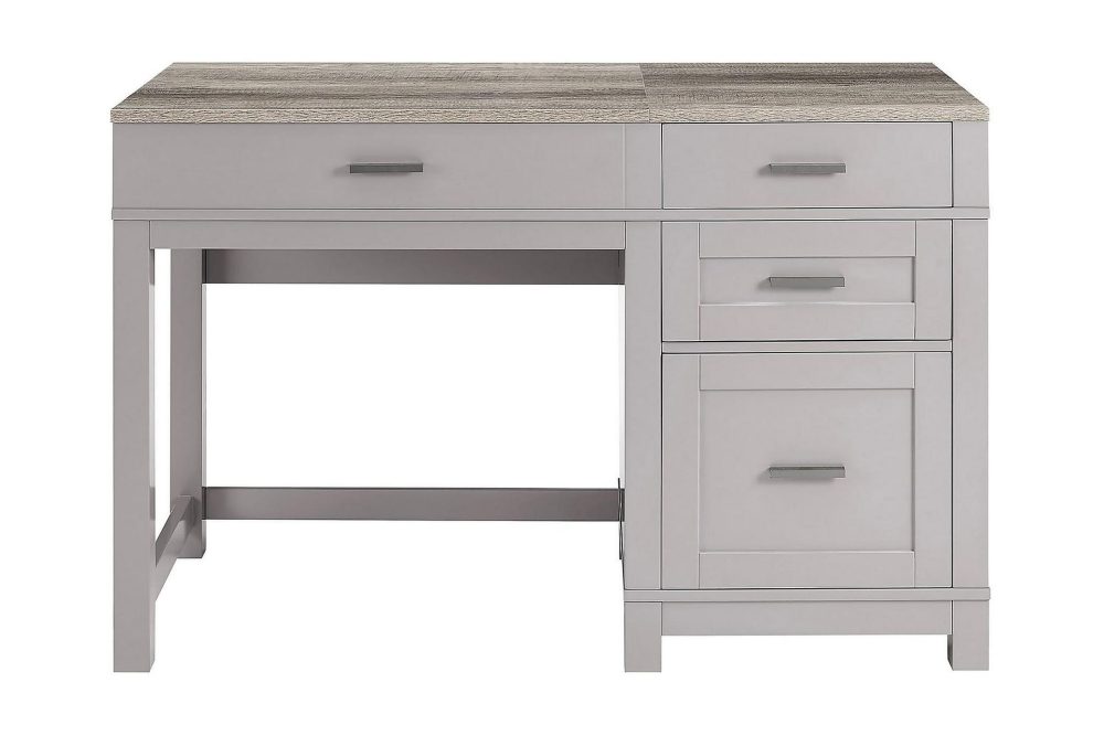 Carver Skrivbord 120 cm Grå