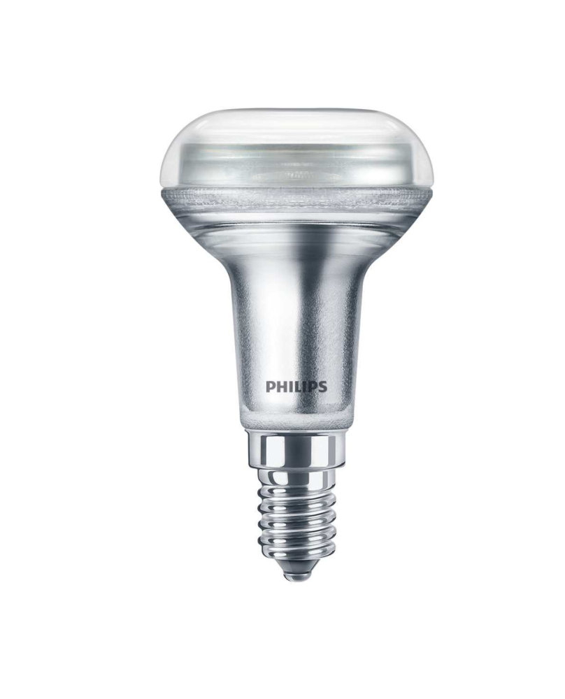 LEDLAMPA PHILIPS SPOT 4,3W R50 E14 VV, DIMBAR