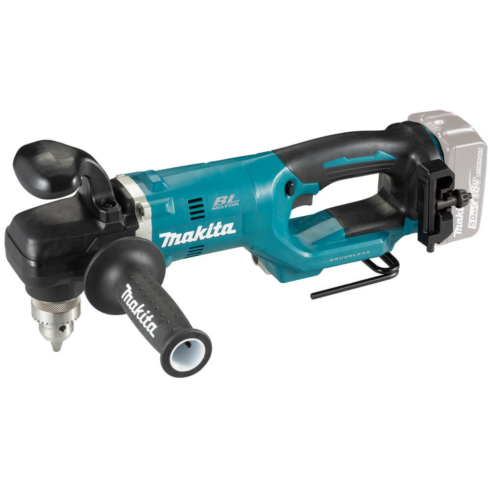 VINKELBORRMASKIN 18V MAKITA DDA450ZK 25NM BL NAKEN