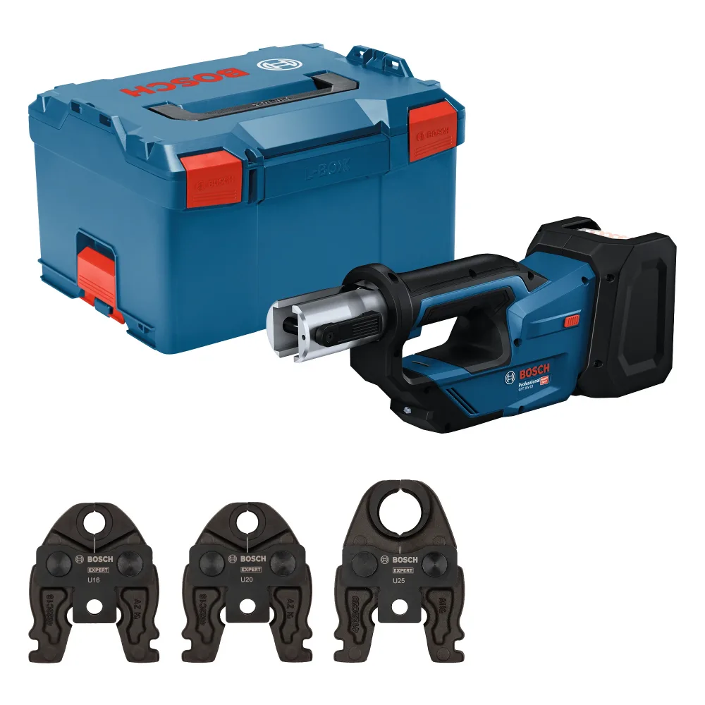 Bosch GPT 18V-19 U16/20/25 19 KN Pressverktyg utan batteri och laddare 06019M2003