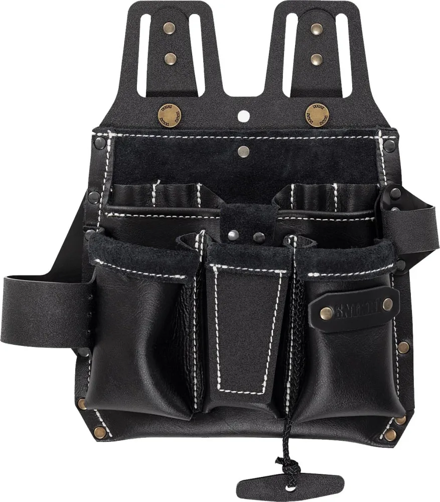 Fristads 9141 LTHR Elektrikerficka svart, one size