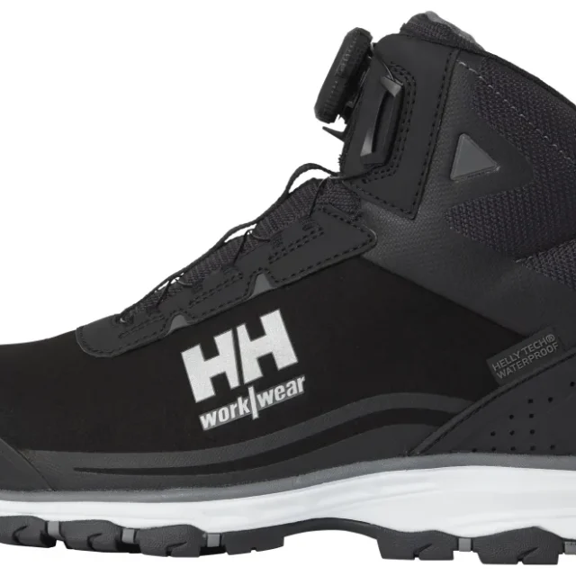 Helly Hansen Workwear Chelsea Evolution 2 Skyddskänga mid, svart, BOA, S3, HT wide 42
