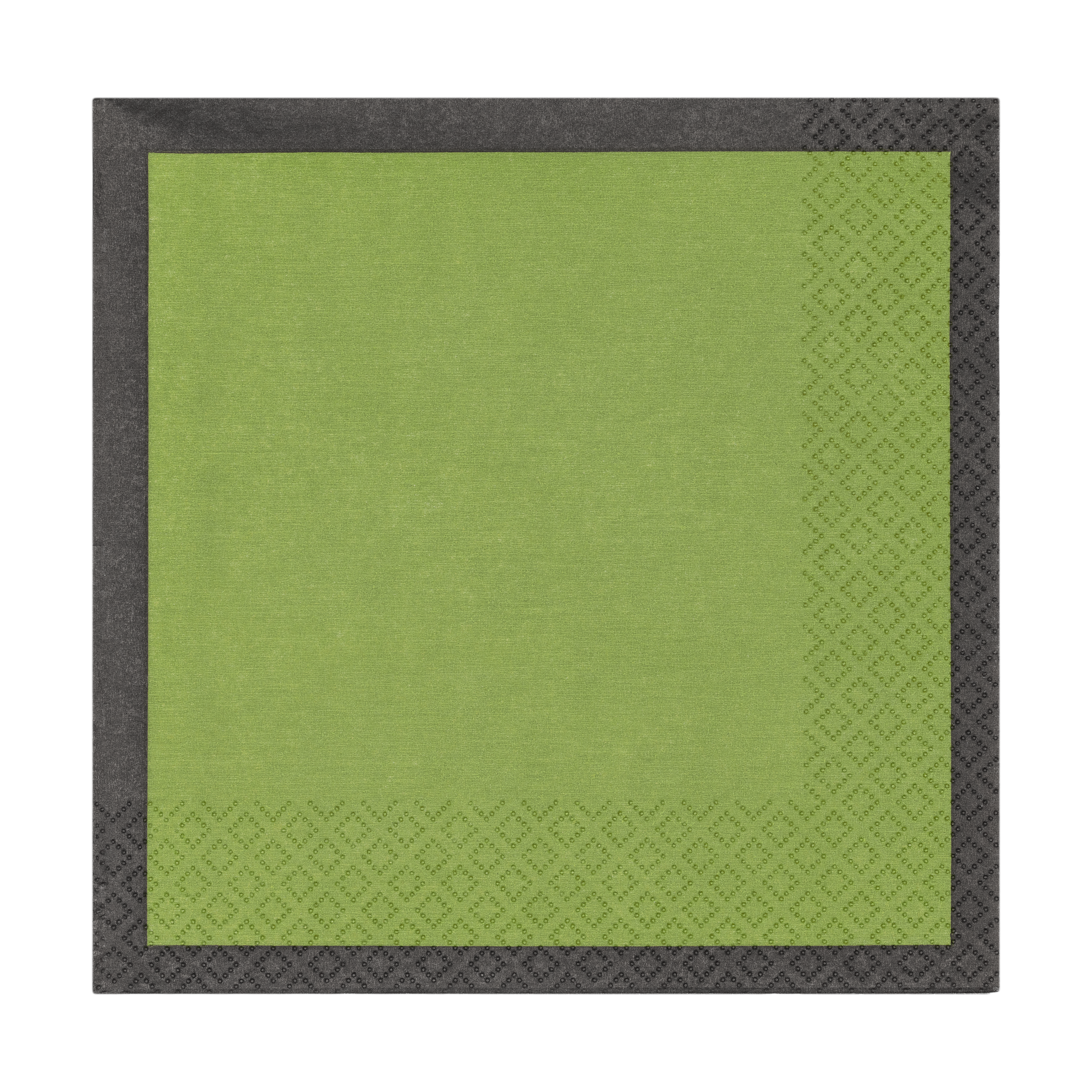 Play pappersservetter 33x33 cm 20-pack, Mossgrön-svart