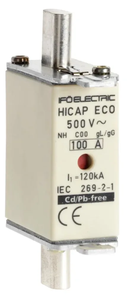 Ifö Electric Eco gG Knivsäkring 500V, strl 000 63A, 1-pack