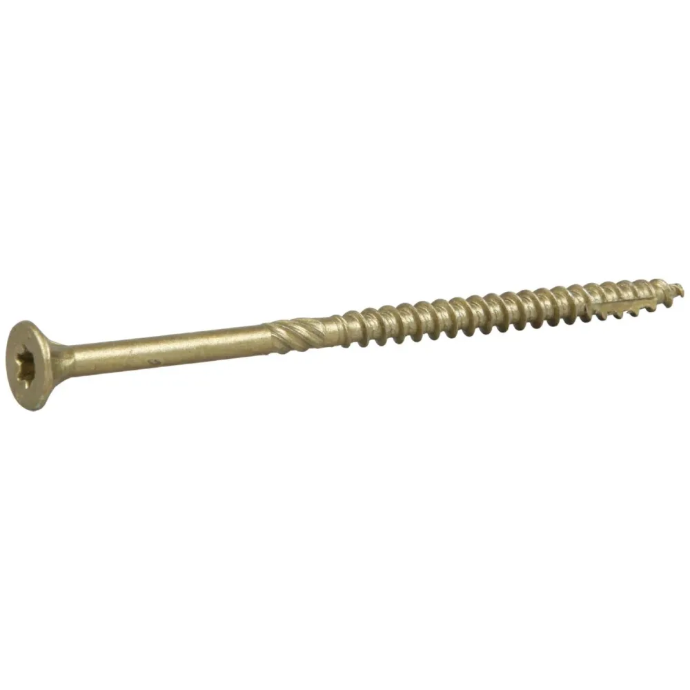 ESSVE ESSDRIVE Träskruv 6 mm Ø, försänkt, A4, 100-pack Rostfritt stål A4 - Bild 2