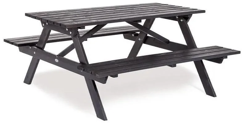 Eden Wood Picnic EW 0905-6 Picknickbord 150 cm Brun - Bild 2