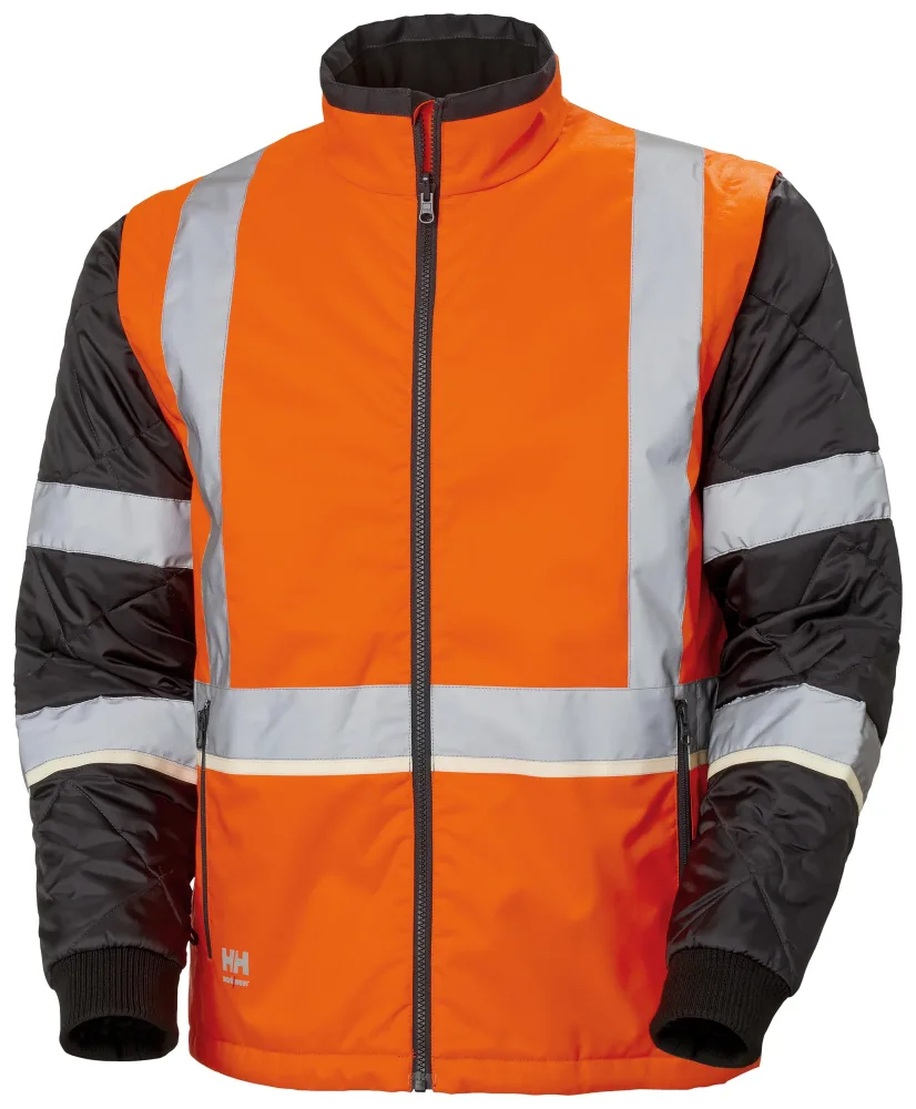 Helly Hansen Workwear UC-ME 73185_269 Vinterjacka varsel, orange/svart Varsel, Orange/Svart - Bild 2
