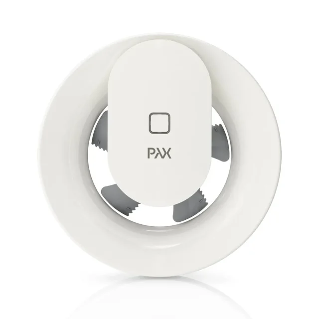 PAX Calima Badrumsfläkt helautomatisk svart