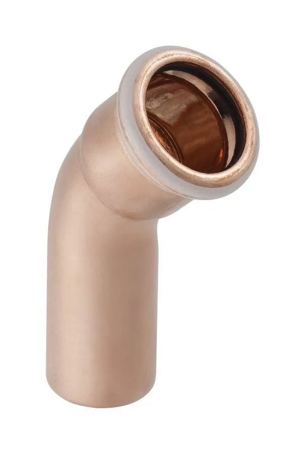 Geberit 1768155 Böj 45°, 1 muff 12 x 12 mm