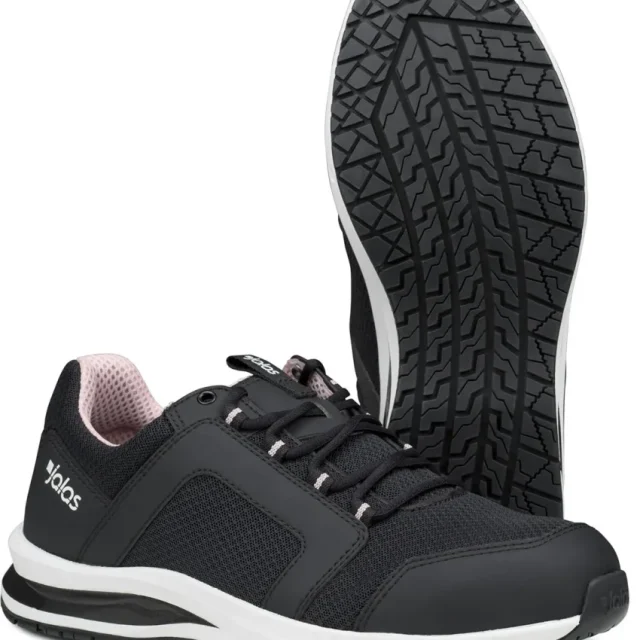 Jalas TEMPUS 5628 Skyddssko S1P, ESD, svart/rosa 39