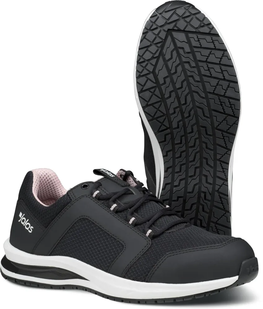 Jalas TEMPUS 5628 Skyddssko S1P, ESD, svart/rosa 39