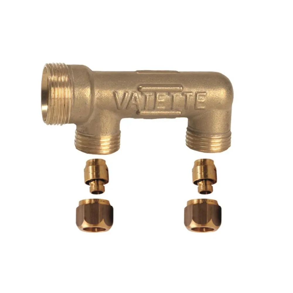Vatette 1880322 Fördelarset M28 x1,5 mm, c/c 50, G15, 3 avstick 15 x 2,5 mm
