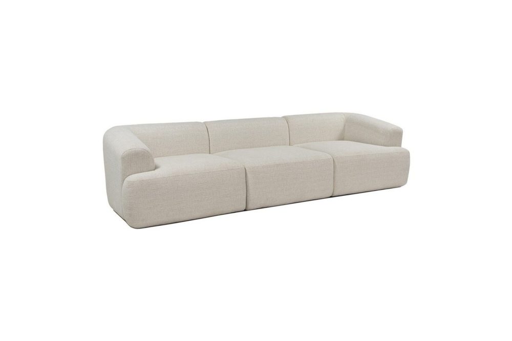 Soffa med 3 sittplatser Dashwood Vit