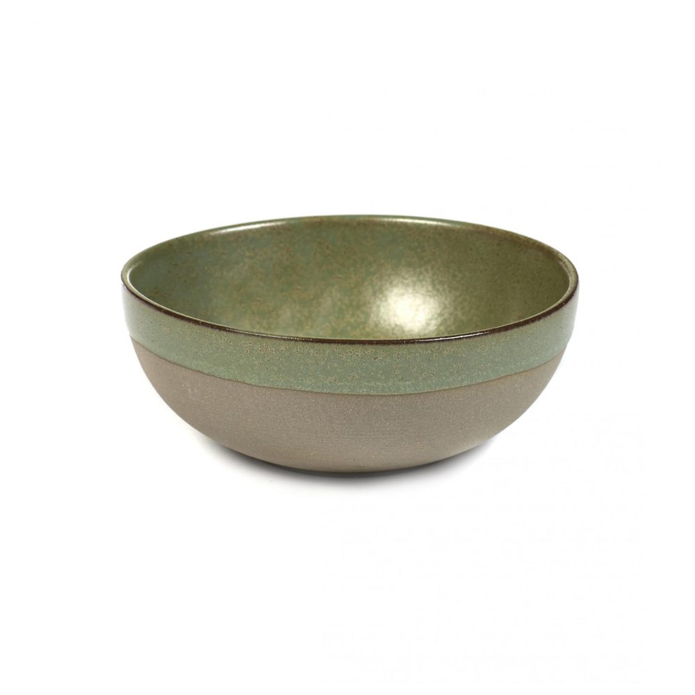 Surface frukostskål 13 cm, Grey-camogreen