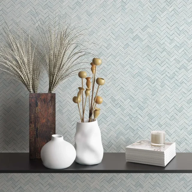 Marburg Trend 7034 Tapet Turkos/beige