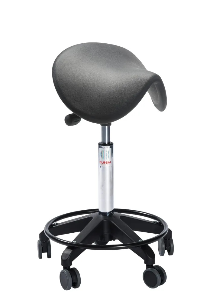 Global Stole Dalton Octopus Sadelstol med hjul, 630-820 mm