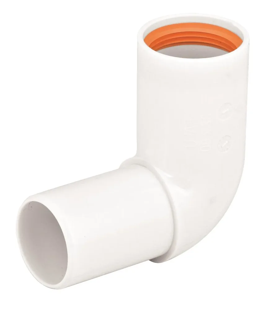 Faluplast 74260 Böj 90°, enkelmuff 40 mm - Bild 2