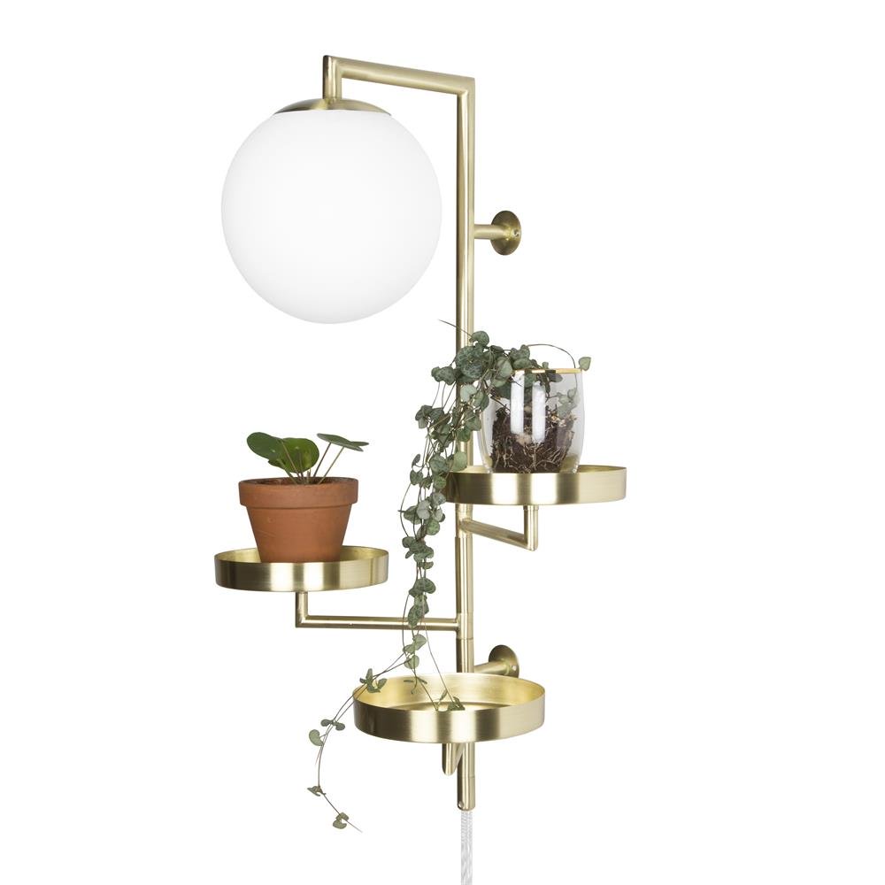 Astoria vägglampa, mässing