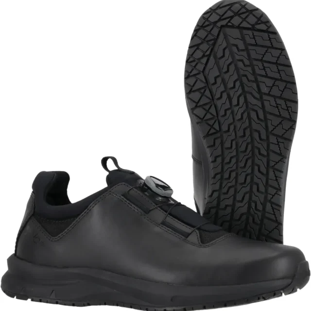 Jalas SpOc 5552 Yrkessko i läder med BOA Fit System, svart 42