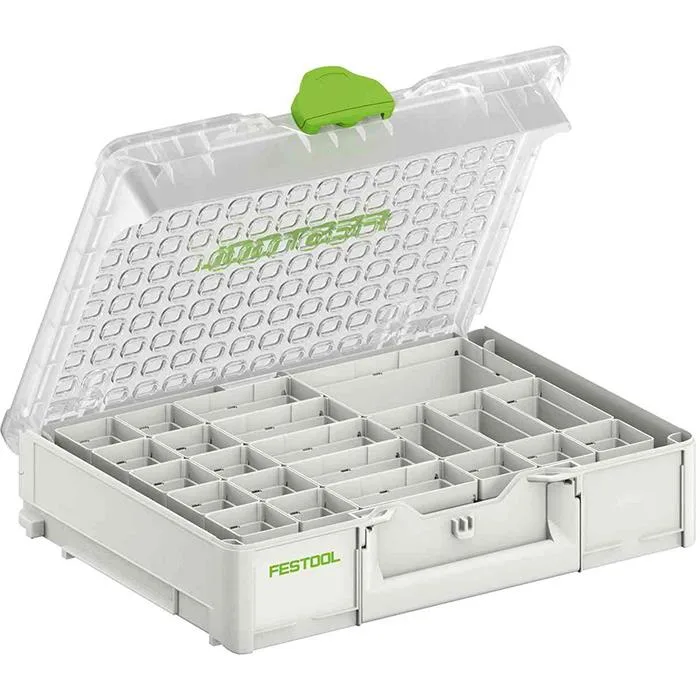 Festool SYS3 ORG M 89 22xESB Sortimentlåda med 22 insatsboxar