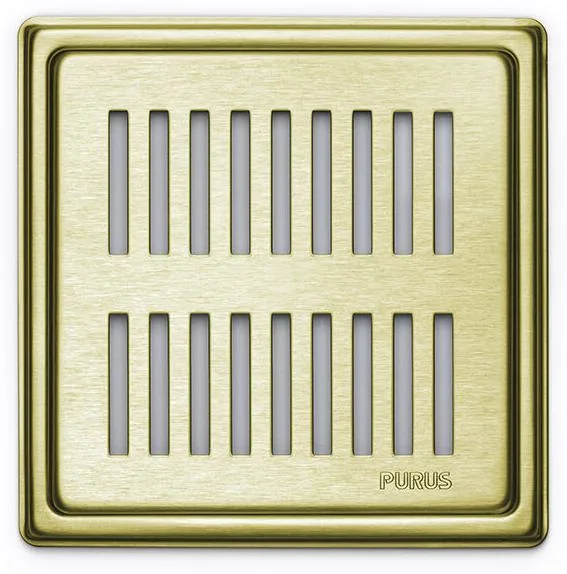 Purus Rib Klinkerram 154x154x6 mm Mattsvart