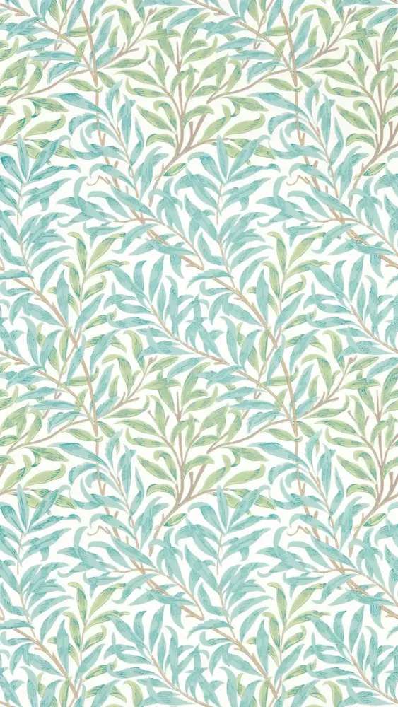 Morris & Co - Willow Boughs Willow/Seag Simply Morris Wallpapers