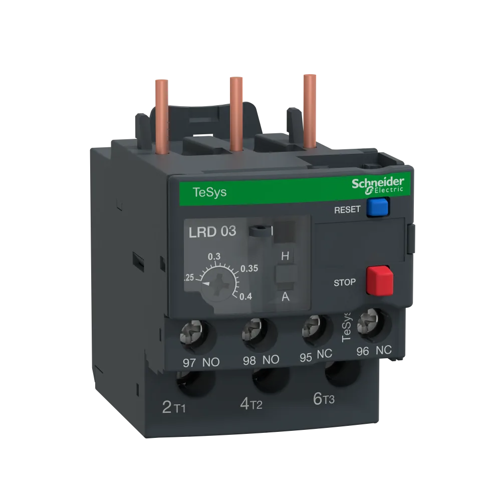 Schneider Electric LRD05 Överströmsrelä 1 Öp + 1 Sl 0,63-1 A - Bild 2